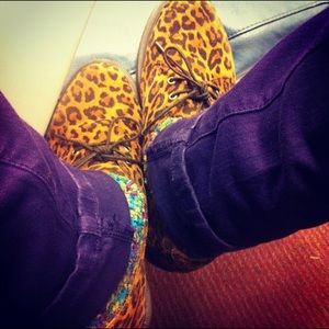 Leopard Doc Martens